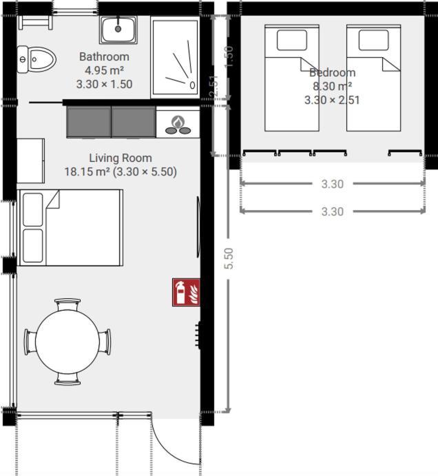 Tiny House - Optioneel Met Hottub Apartamento Dokkum Exterior foto