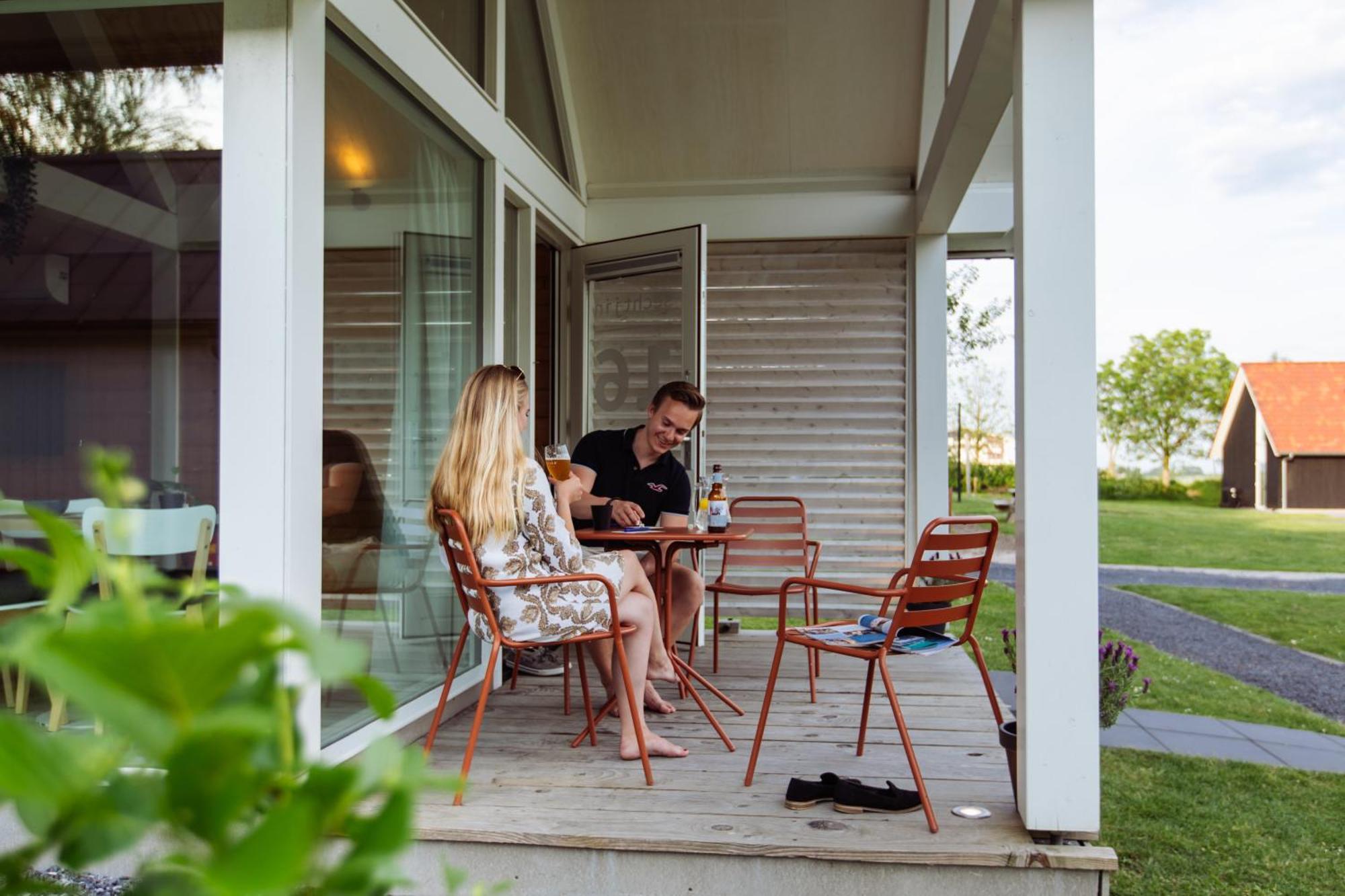Tiny House - Optioneel Met Hottub Apartamento Dokkum Quarto foto